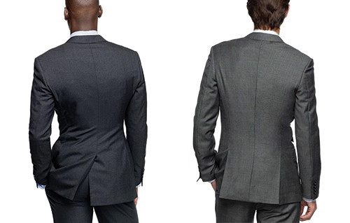 Одна-две шлицы сзади улучшают комфортность пиджака