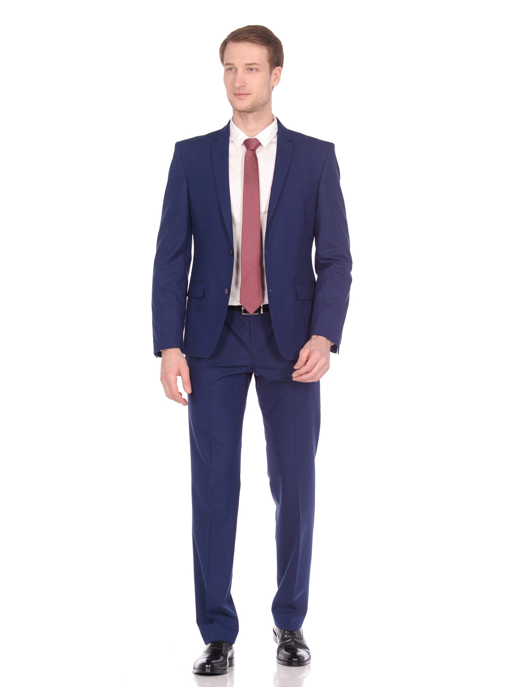 картинка Классический мужской костюм синего цвета от магазина Одежды+