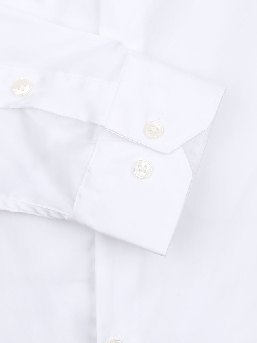 картинка Рубашка однотонная белая от магазина Одежды+