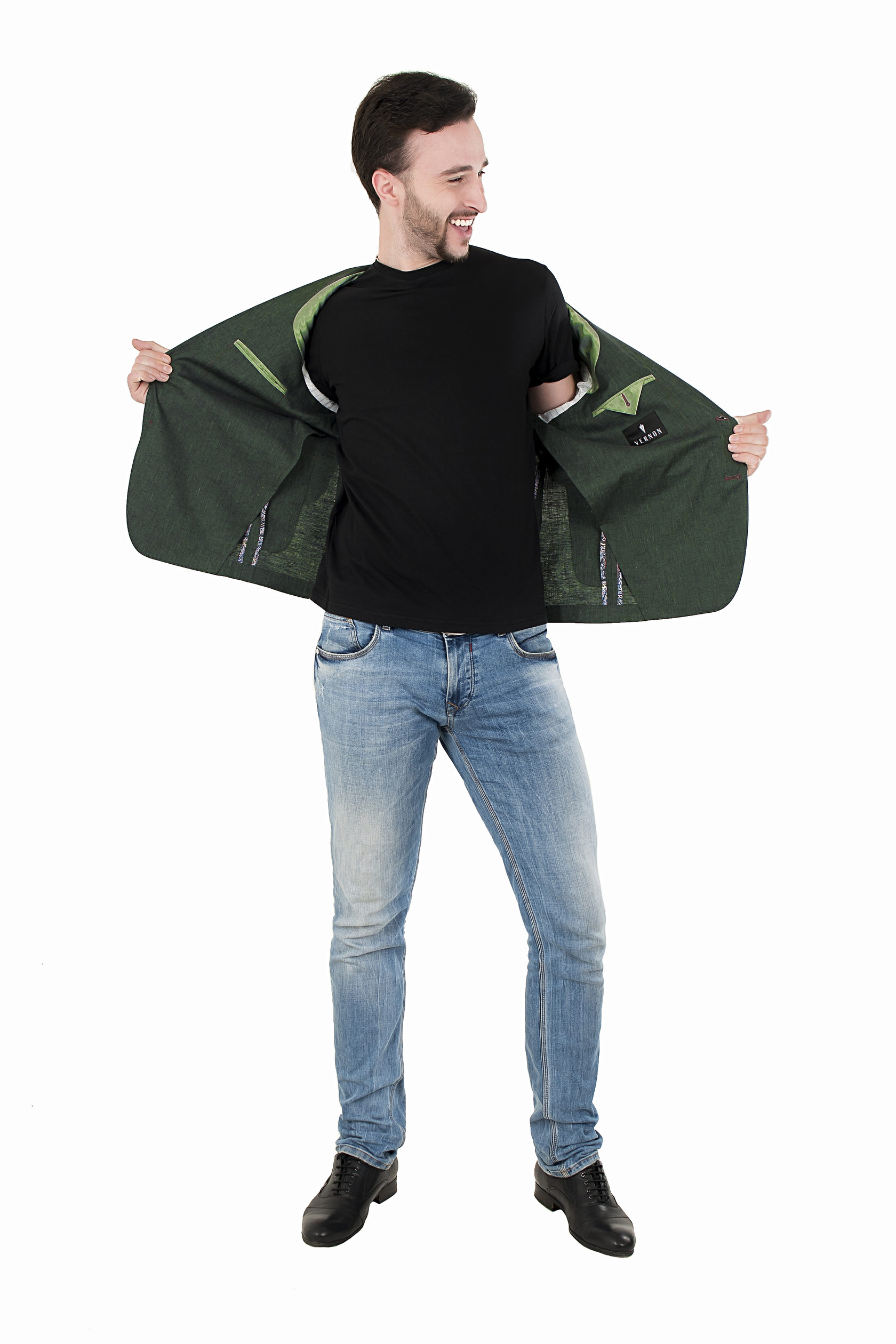 картинка Зеленый мужской пиджак от магазина Одежды+